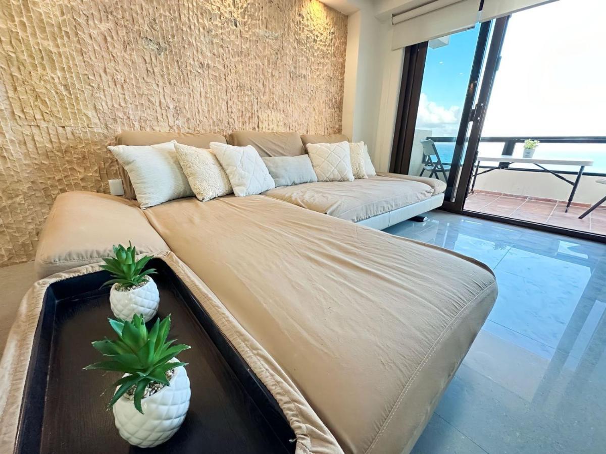 Amazing Beachfront Apartment Cancun Exterior photo
